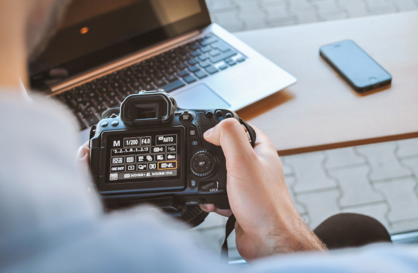 sito web per fotografi e videomaker