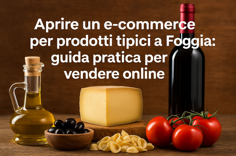 aprire un ecommerce di prodotti tipici a foggia