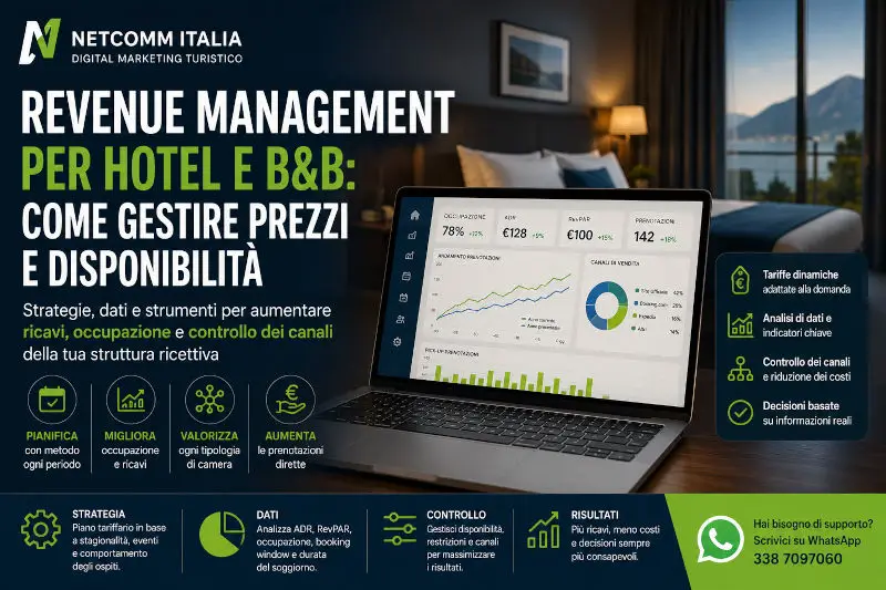 Revenue Management per hotel e B&amp;B