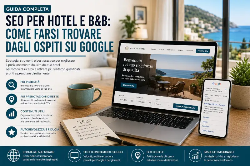 SEO per hotel e B&amp;B